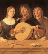 Giovanni Lanfranco Lute curriculum has five strings and 10 frets oil painting picture wholesale